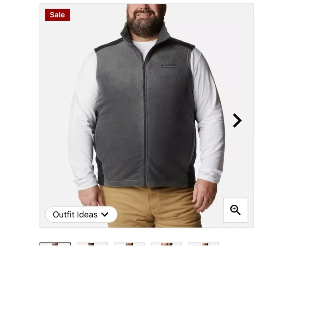 Columbia Men’s Steens Mountain Fleece Vest / S- XXL